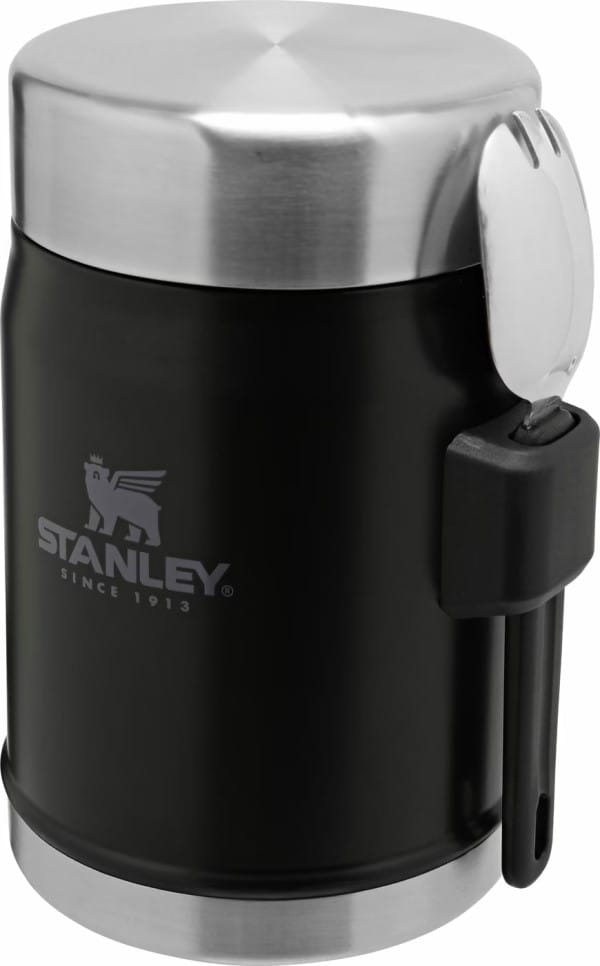 Stanley Mat termos med skje matte black 0,4L