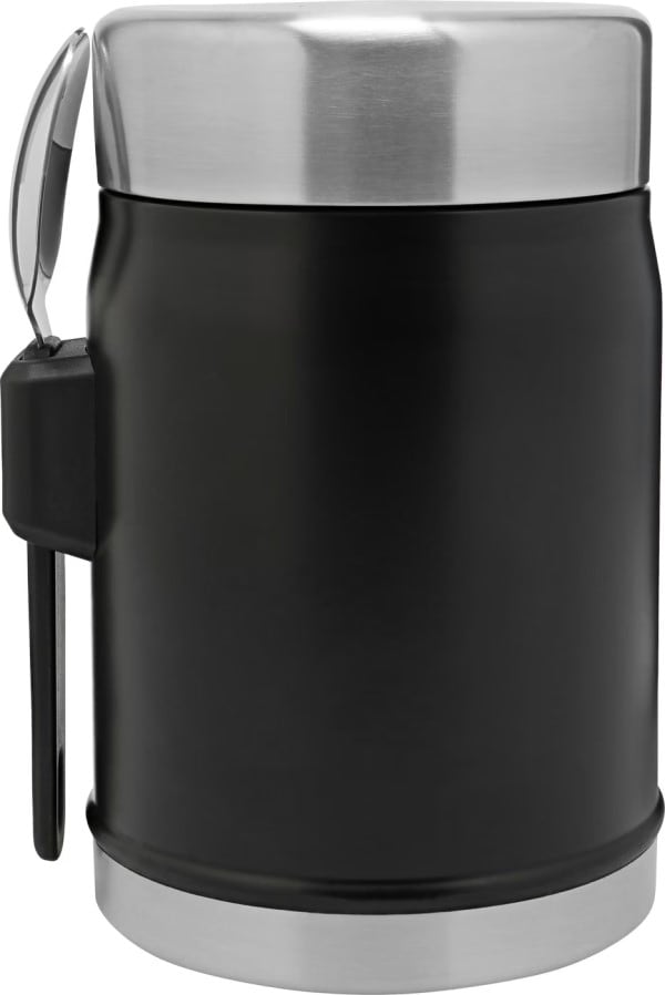 Stanley Mat termos med skje matte black 0,4L