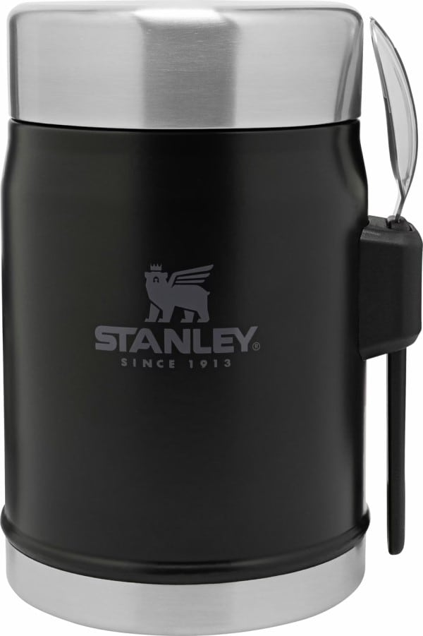 Stanley Mat termos med skje matte black 0,4L