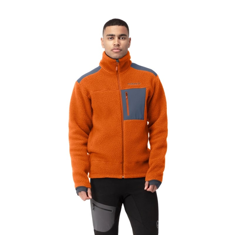Norrøna trollveggen Thermal Pro Jacket (M) Gold Flame