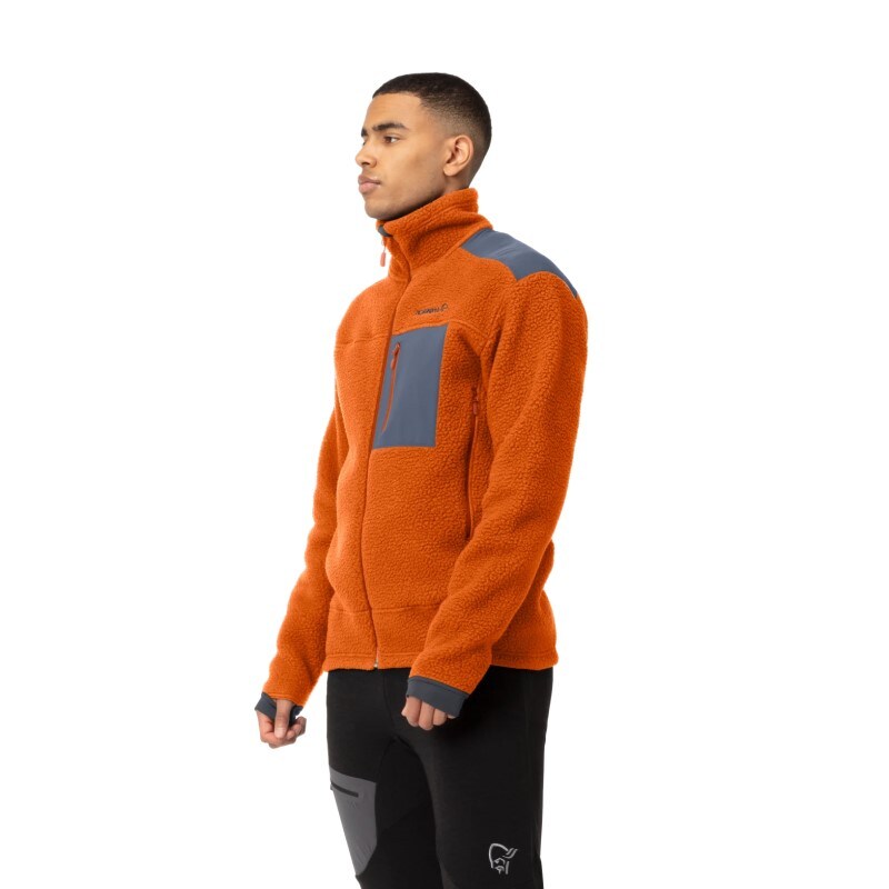 Norrøna trollveggen Thermal Pro Jacket (M) Gold Flame