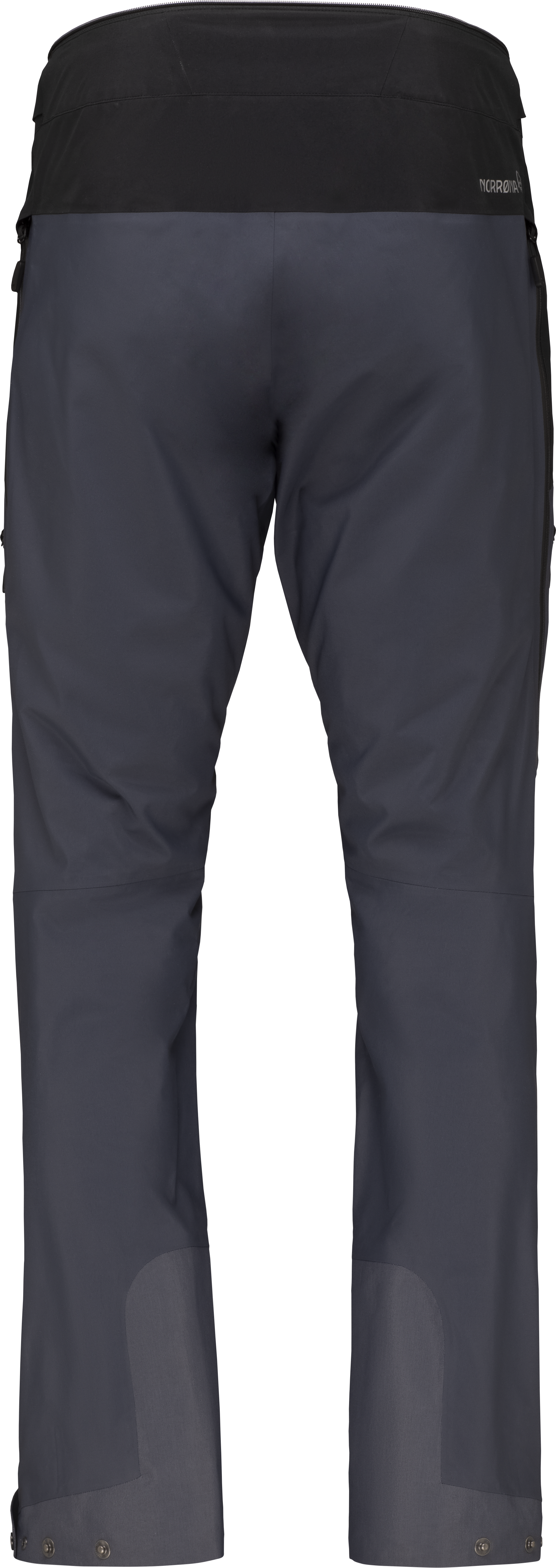 Norrøna trollveggen Gore-Tex Pro Light Pants (M) Caviar/Cool Black Utgått