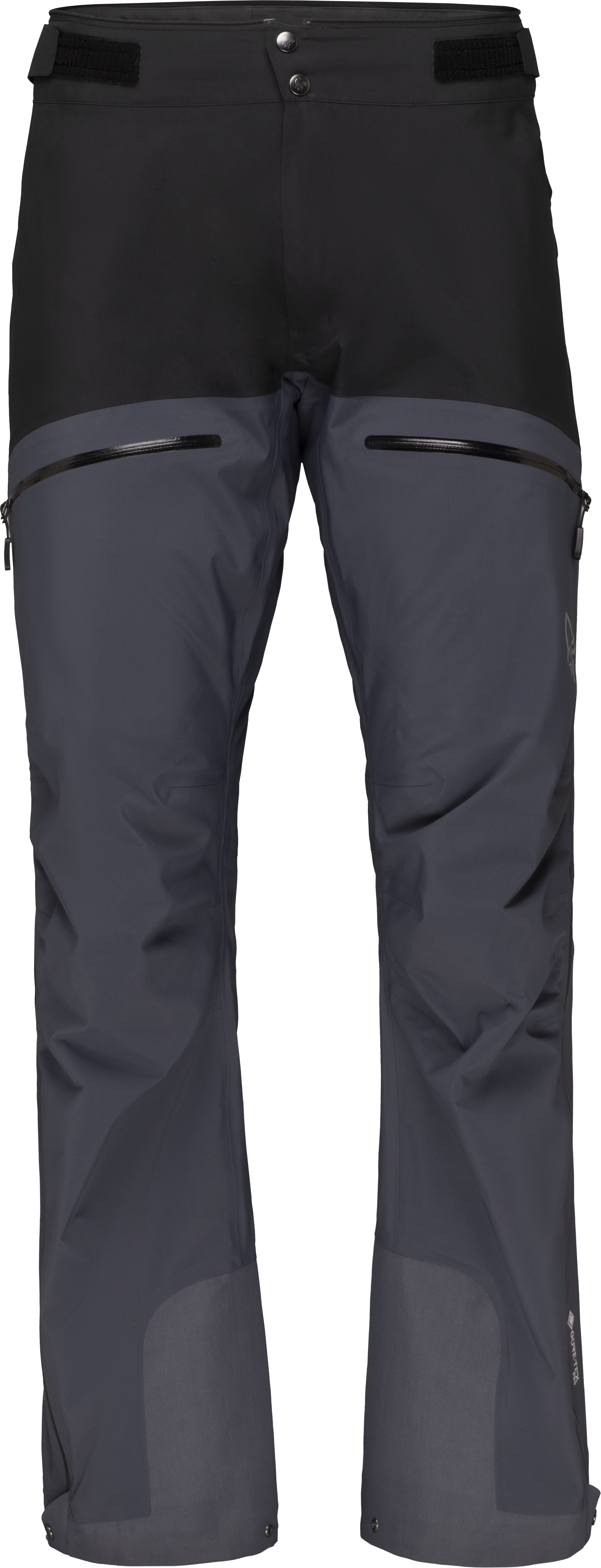 Norrøna trollveggen Gore-Tex Pro Light Pants (M) Caviar/Cool Black Utgått