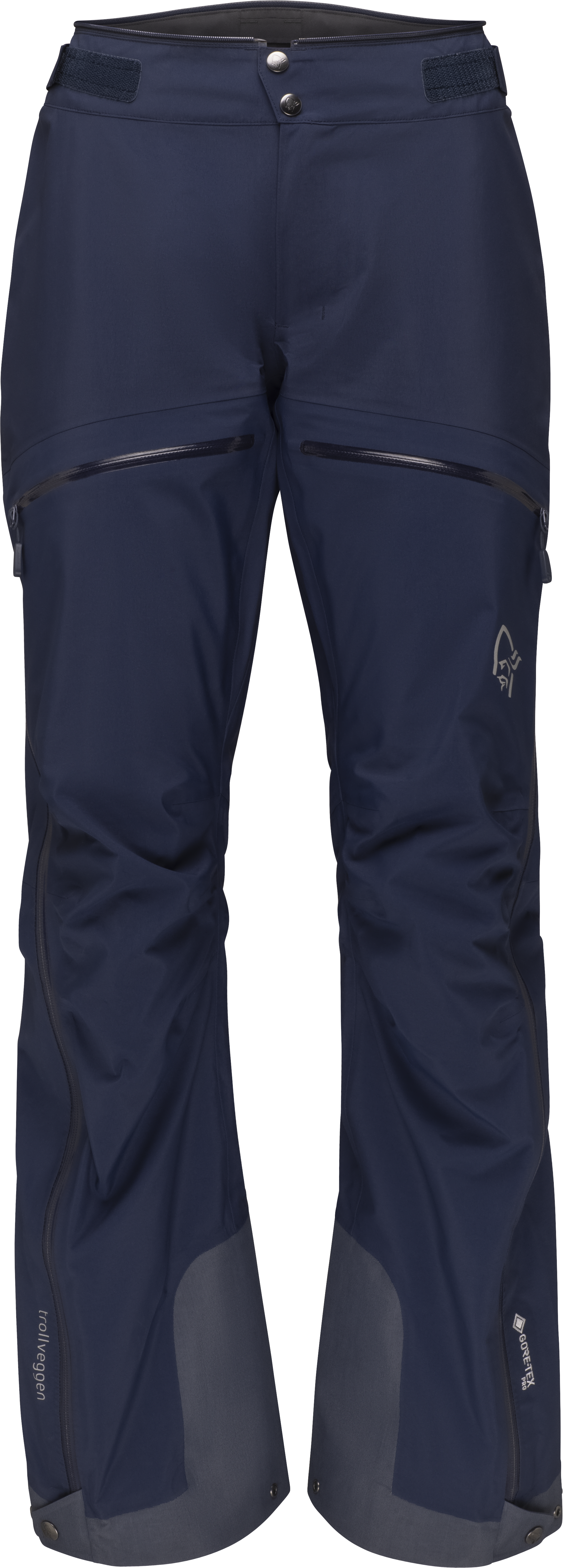 Norrøna trollveggen Gore-Tex Pro Light Pants (W) Indigo Night Blue/Indigo Night Utgått