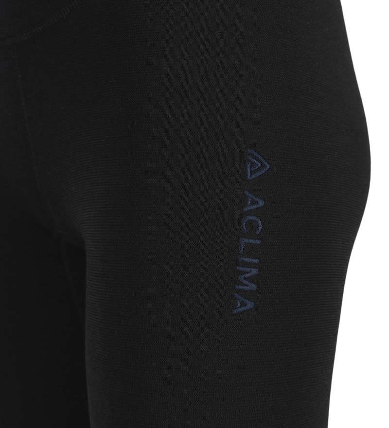 Aclima Fleecewool Longs W Jet Black