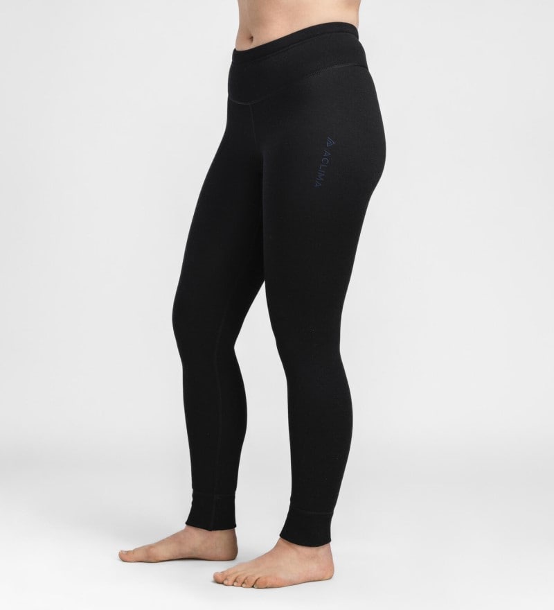 Aclima Fleecewool Longs W Jet Black