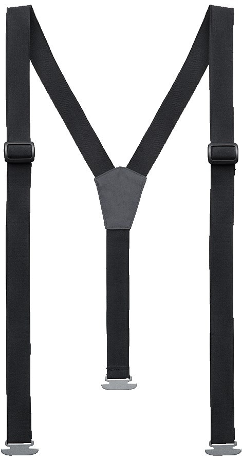 Norrøna Suspenders 25mm Black Utgått