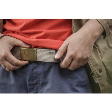 Fjällräven Canvas Brass Belt 4 cm. Dark Navy