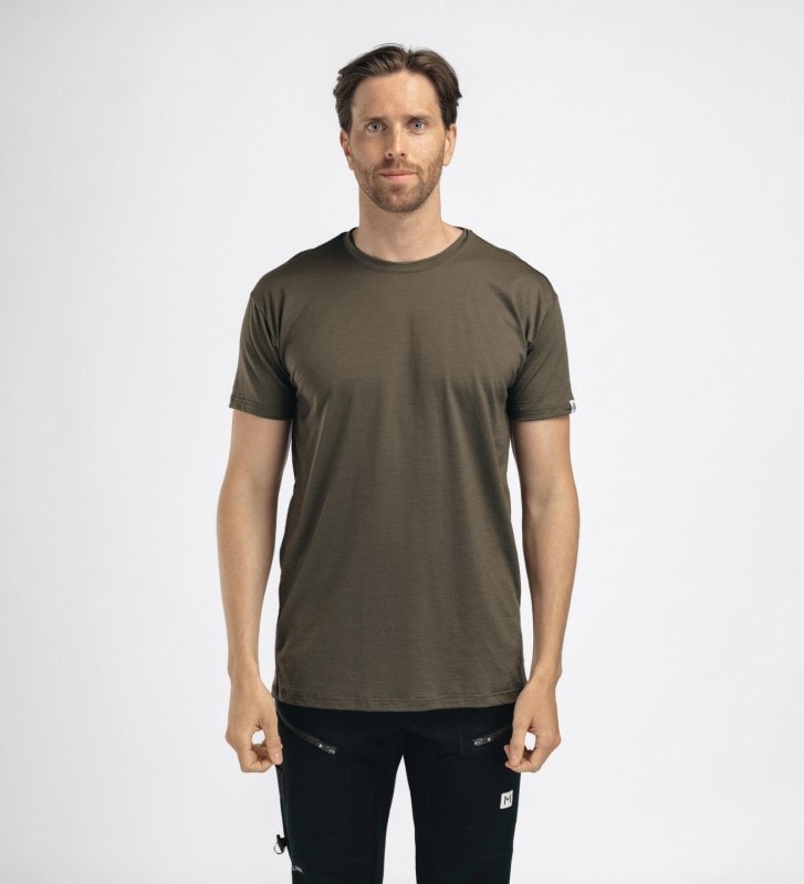Aclima LightWool 180 classic tee M's Tarmac