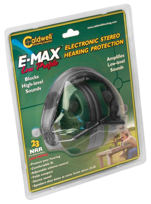 Caldwell E-Max Low Profile Electronic Hearing Protection