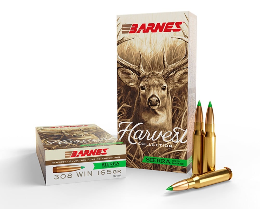 Barnes Harvest Sierra Tipped Gameking  cal 308 win 165 grs