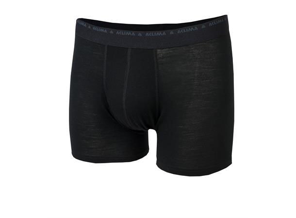 Aclima Light Wool 140 Boxer Man Jet Black