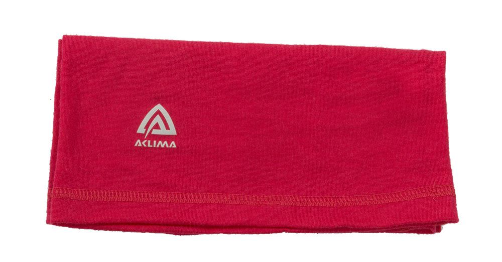 Aclima Lightwool Headover ONE-SIZE Raspberry