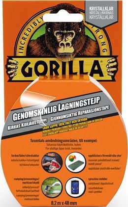 Gorilla Tape Clear Repair 8,2M