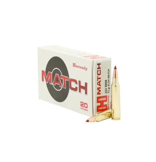 Hornady Match Ammo 223 Rem 73 Gr Eld Match