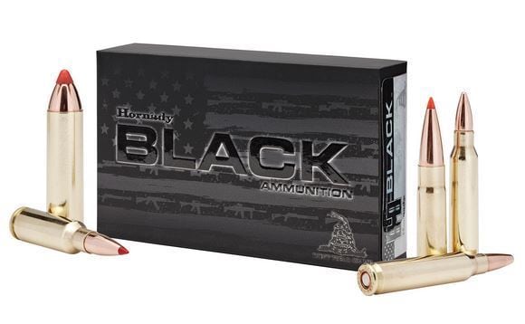 Hornady Ammo 300 Blackout 208 Gr A-Max Black