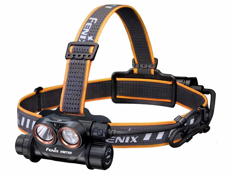 FENIX HM75R Hodelykt 1600lm m/2 batterier