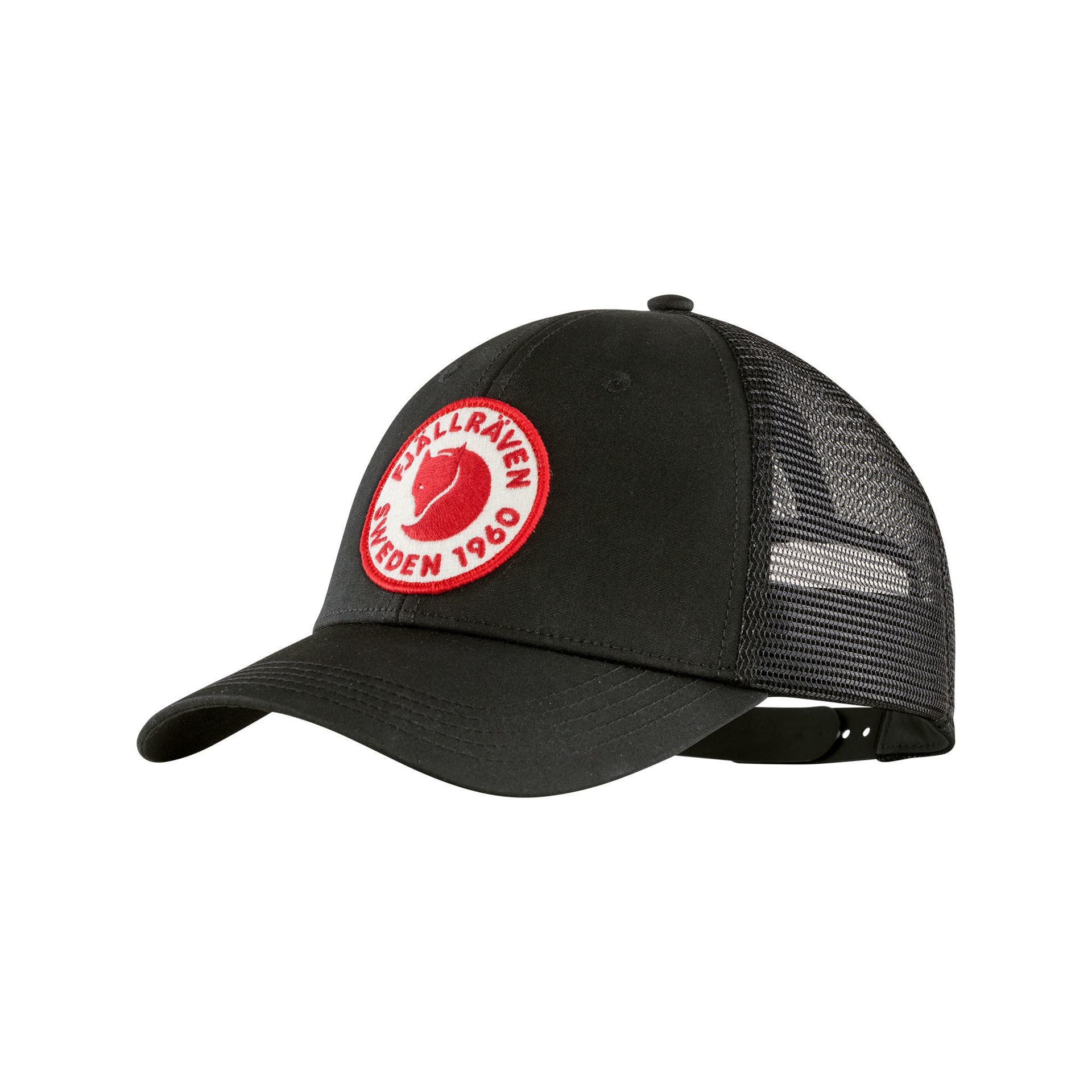 Fjällräven 1960 Logo Långtradarkeps Black