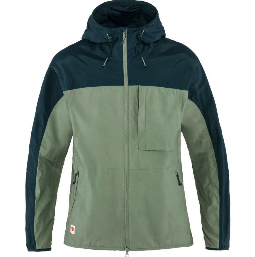 Fjällräven High Coast Wind Jacket M Patina Green/Navy