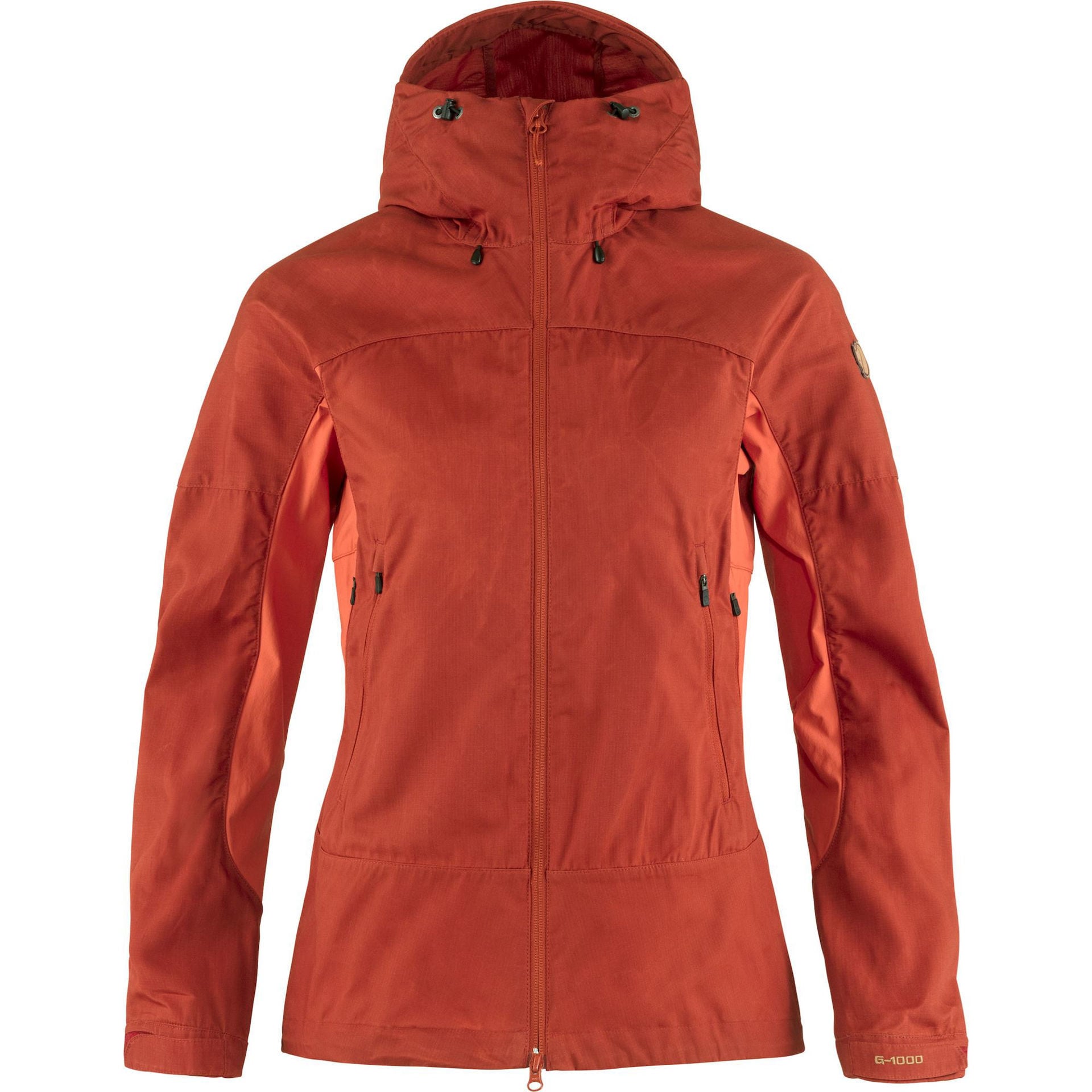 Fjällräven Abisko Lite Trekking Jacket w Cabin Red - Rowan Red