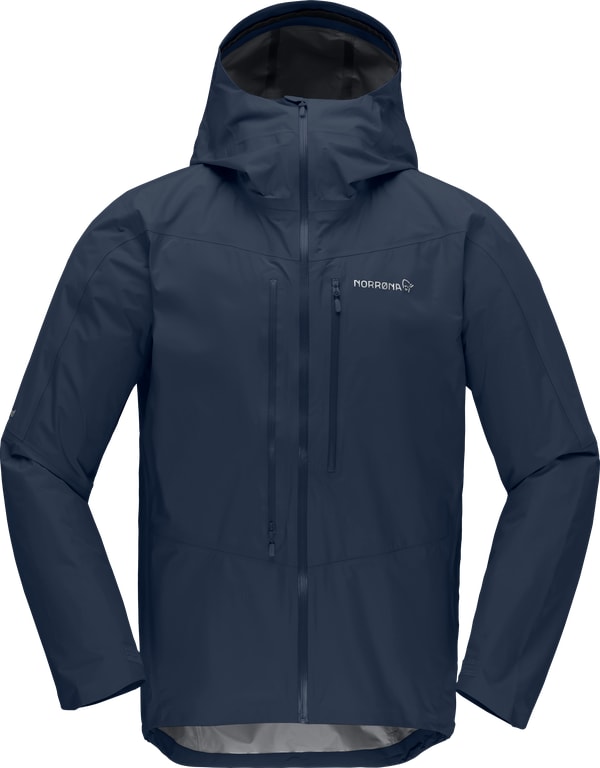 Norrøna falketind Gore-Tex Paclite Jacket (M) Indigo Night Utgått