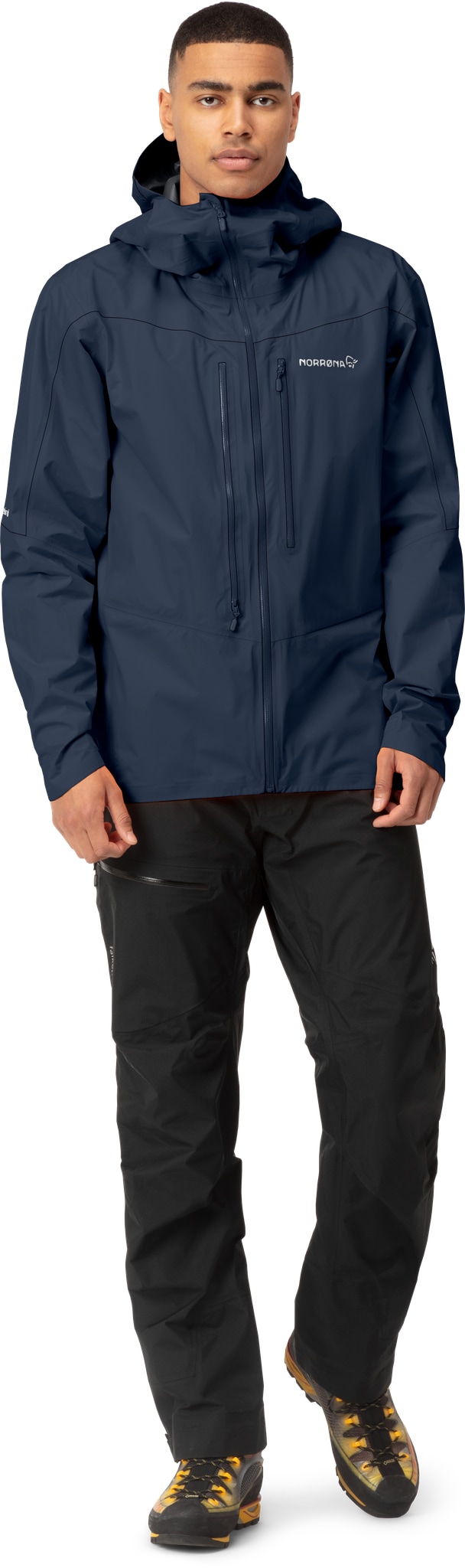 Norrøna falketind Gore-Tex Paclite Jacket (M) Indigo Night Utgått