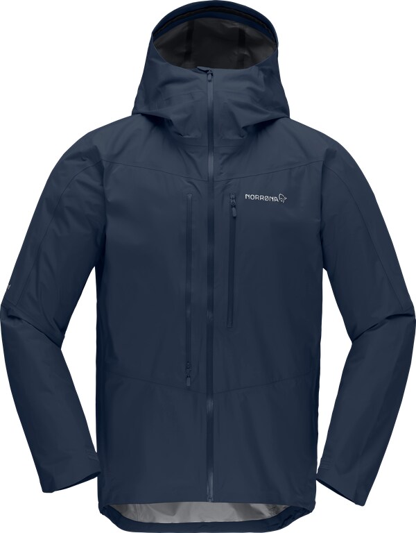 Norrøna falketind Gore-Tex Paclite Jacket (M) Indigo Night Utgått