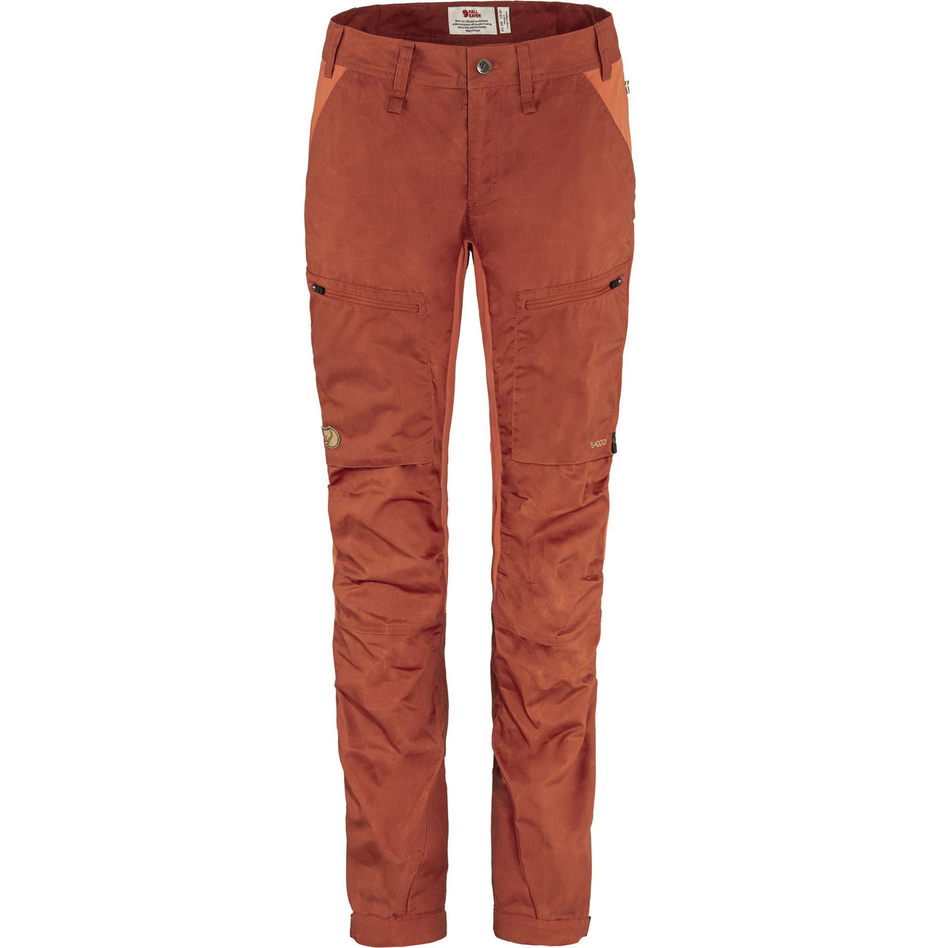 Fjällräven Abisko Lite Trekking Trousers Reg W Cabin Red/Rowan Red