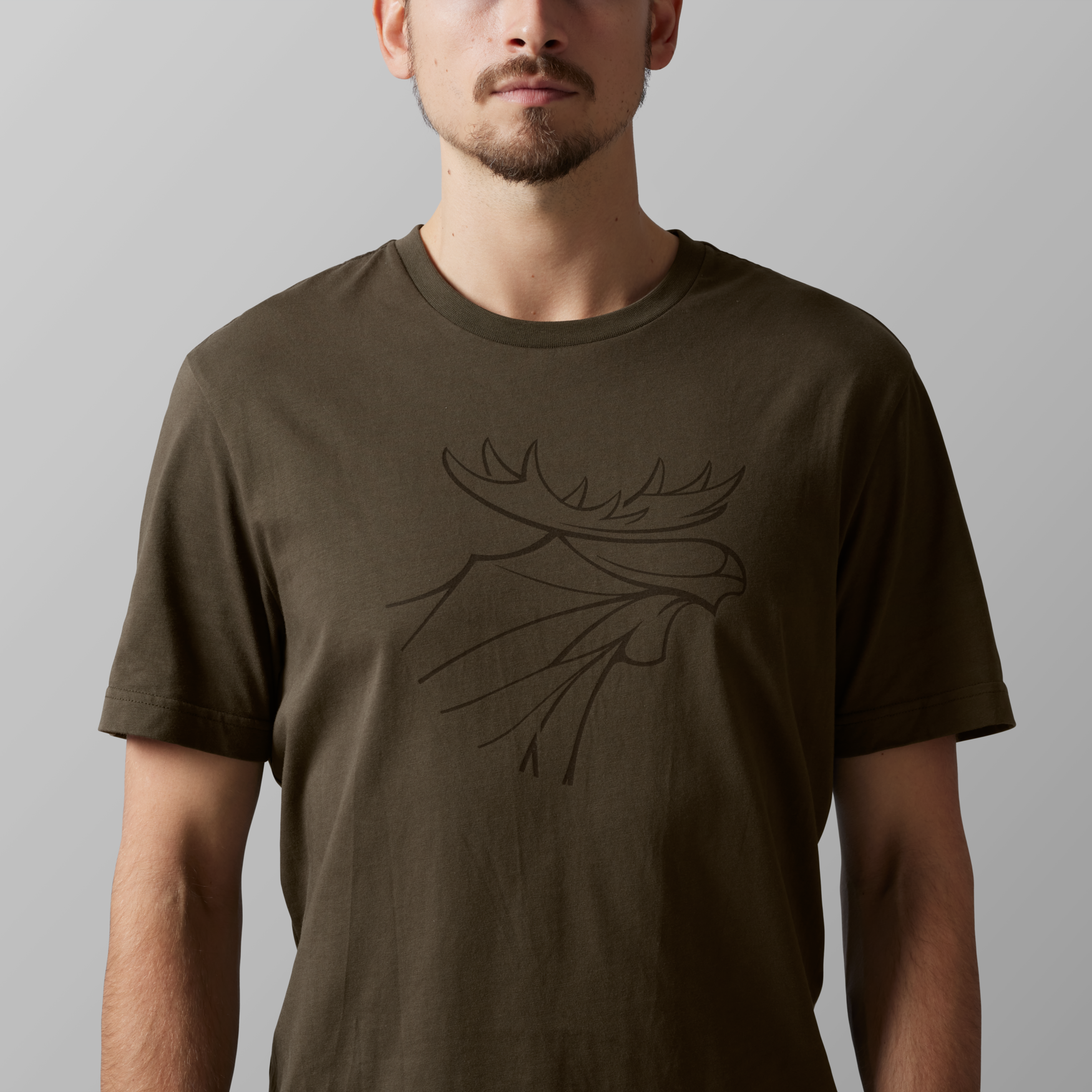 Härkila Graphic T-Shirt 2-pack Willow Green/Grey