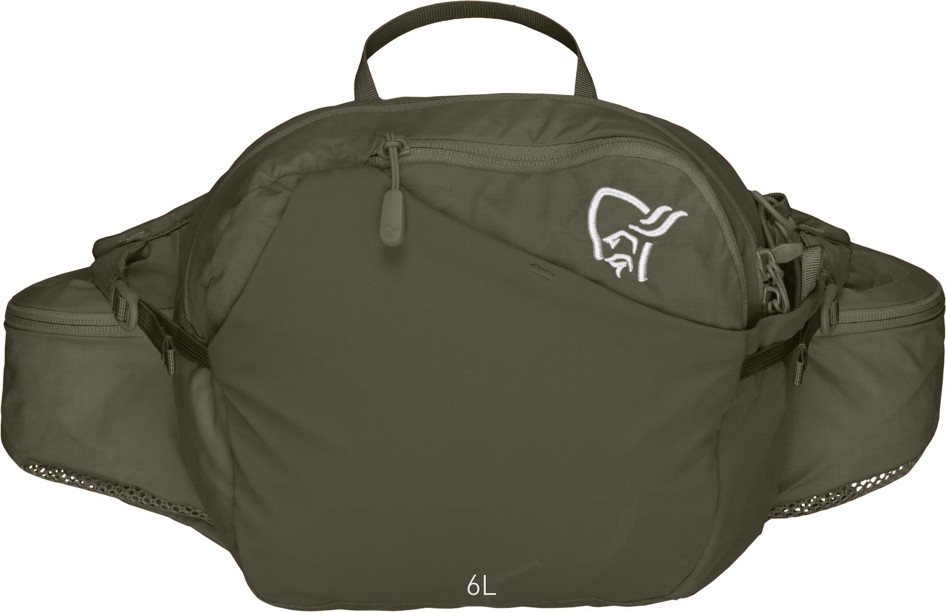 Norrøna Femund Econyl70 6L Hip Pack Olive Night