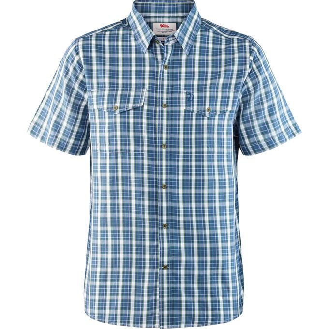 Fjällräven Abisko Cool Shirt SS M Uncle Blue