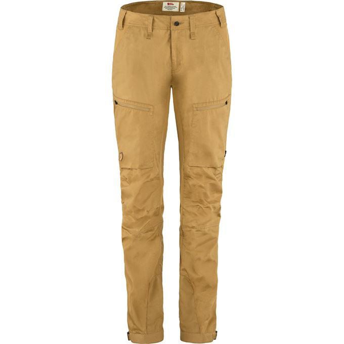 Fjällräven Abisko Lite Trekking Trousers Reg W Buckwheat Brown