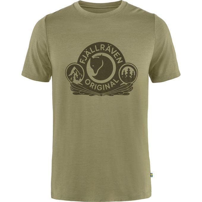 Fjällräven Abisko Wool Classic SS M Light Olive