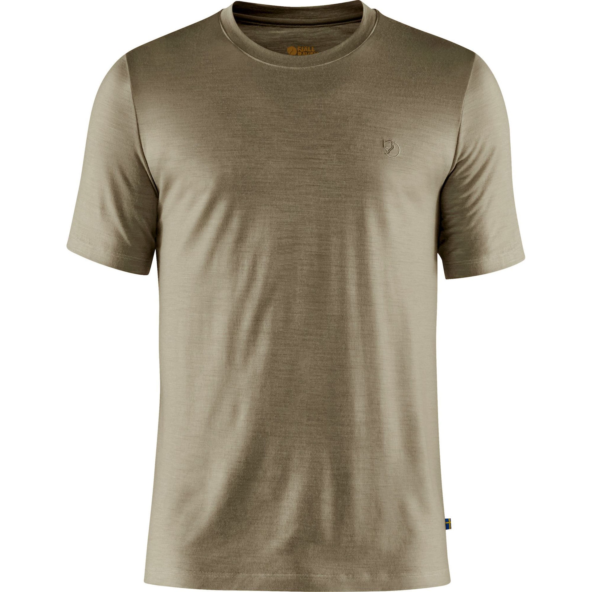 Fjällräven Abisko Wool SS M Light Olive