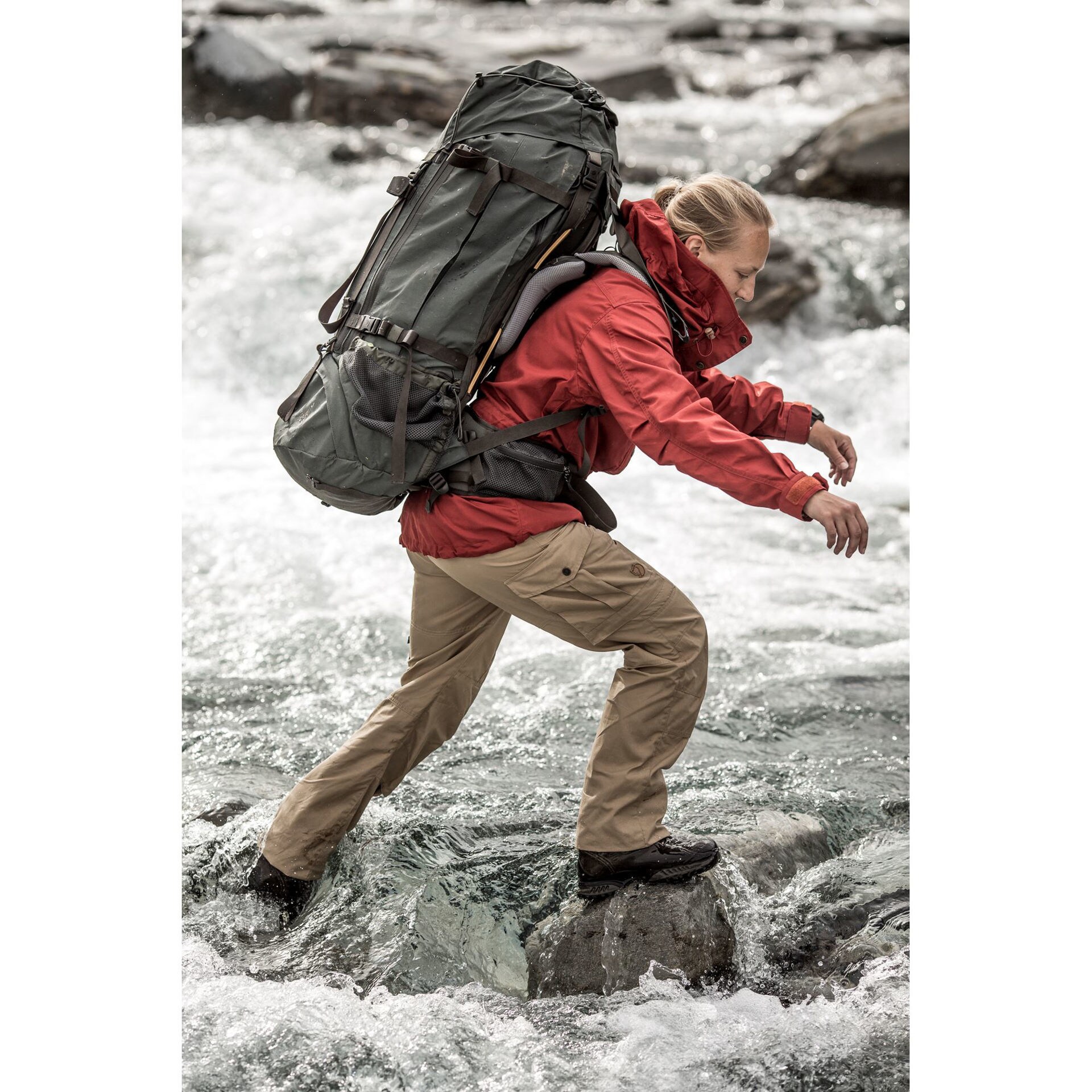Fjällräven Kajka 75L W Forest Green