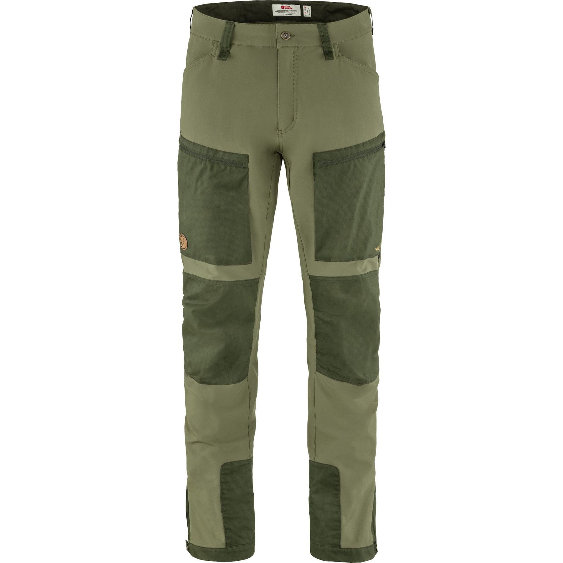 Fjällräven Keb Agile Trousers Short M Laurel Green-Deep Forest