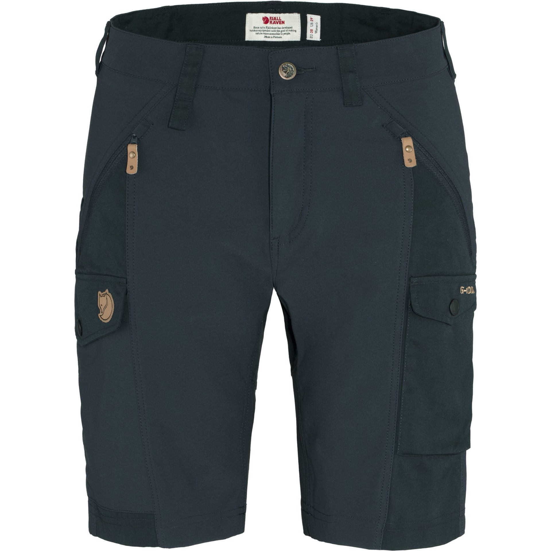 Fjällräven Nikka Shorts Curved W Dark Navy