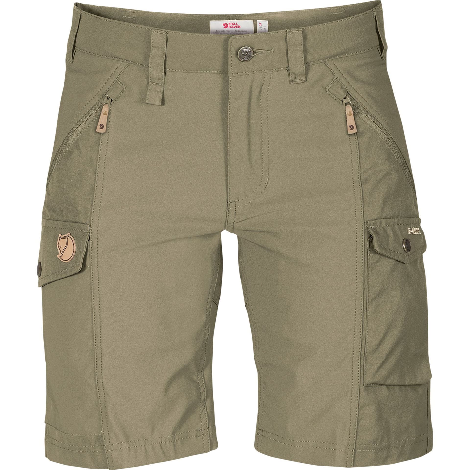 Fjällräven Nikka Shorts Curved W Light Olive