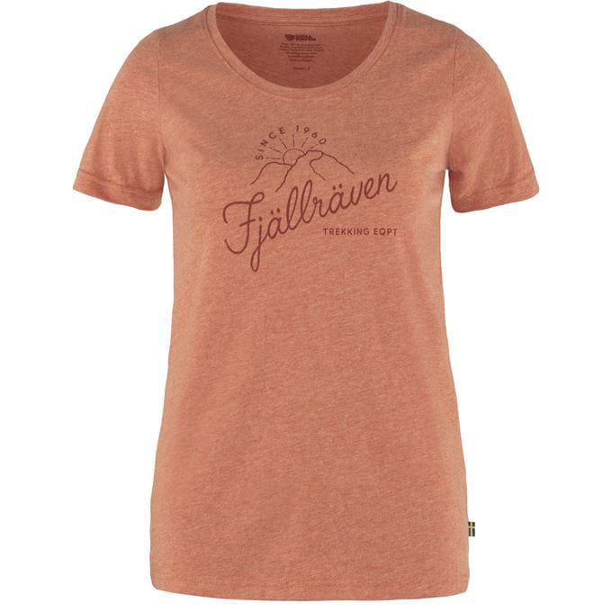 Fjällräven Sunrise T-Shirt W Rowan Red-Melange