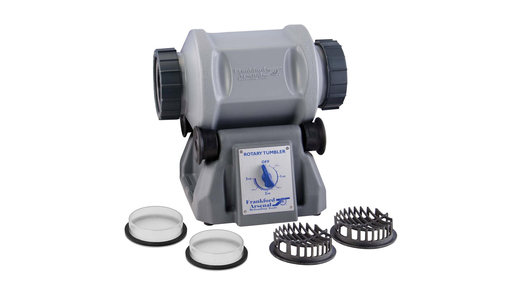 Frankford Rotary Tumbler kit 7L, 220V Hylsetrommel Stainless Steel