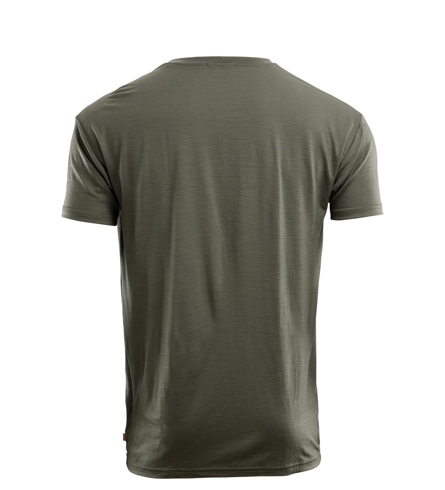 Aclima LightWool classic tee friluftsliv M's Ranger Green