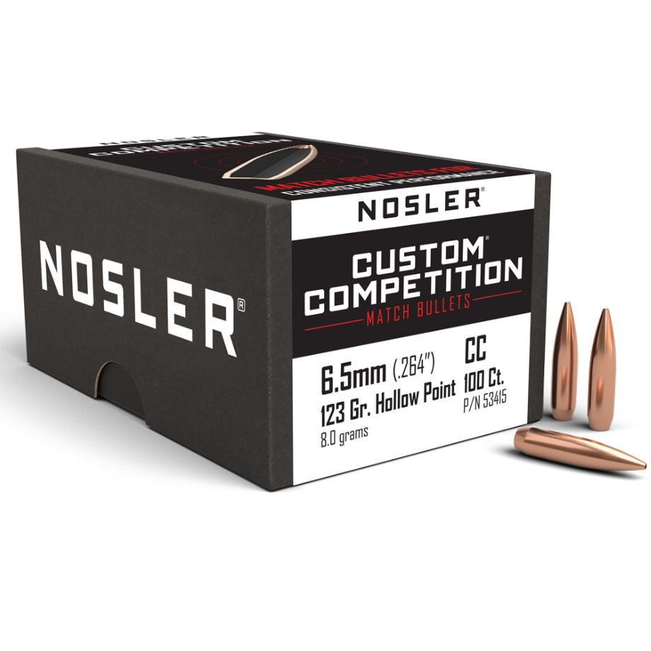 Nosler Custom Competition 6,5mm 123gr HPBT Kuler