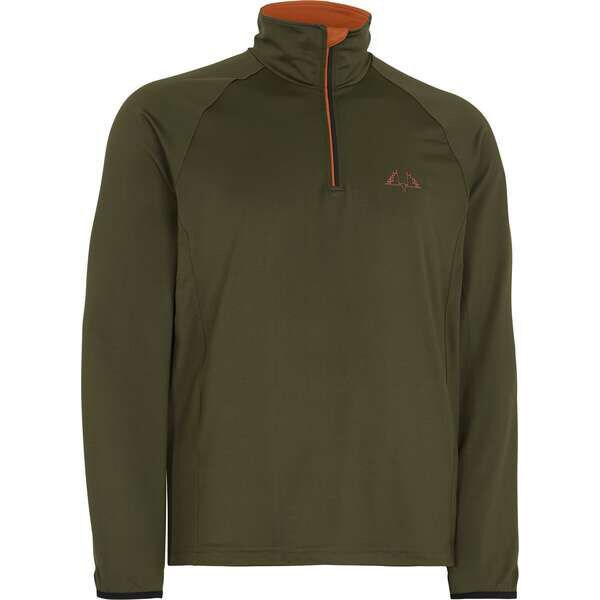 Swedteam Ridge Antibite M Sweater Half-zip Forest Green Utgått