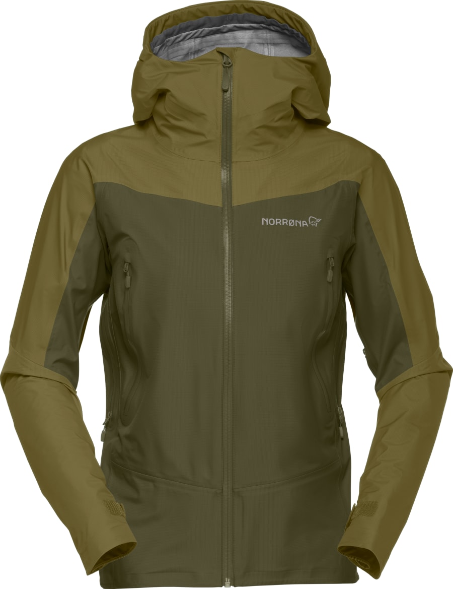 Norrøna falketind Gore-Tex Jacket (W) Olive Drab/Olive Night Utgått