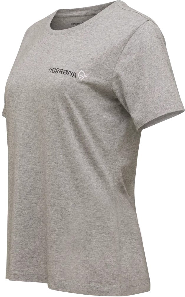 Norrøna /29 cotton Duotone T-Shirt (W) Grey Melange Utgått