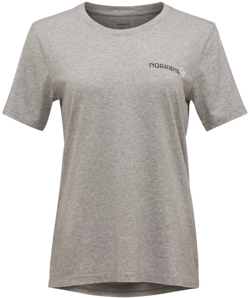 Norrøna /29 cotton Duotone T-Shirt (W) Grey Melange Utgått