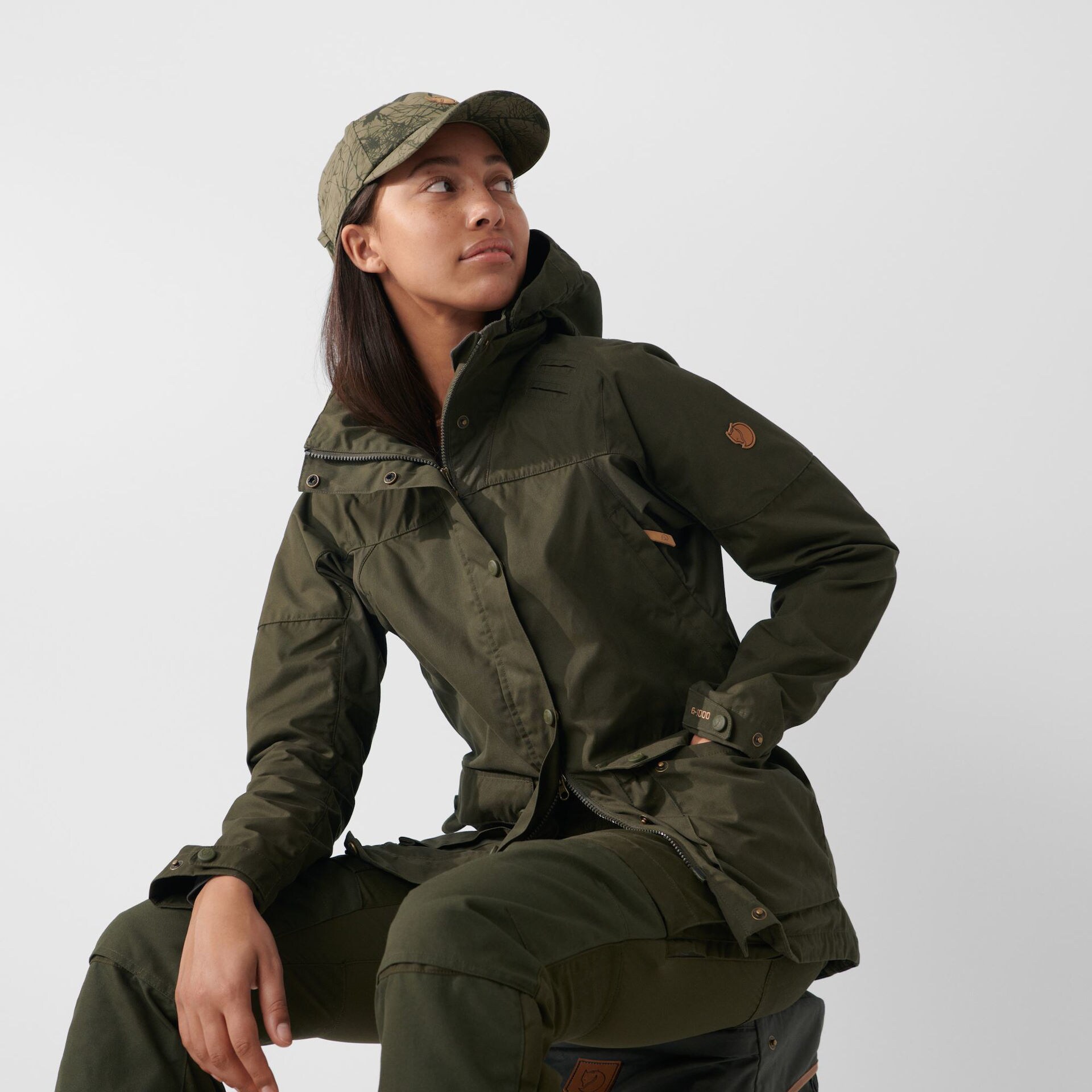 Fjällräven Forest Hybrid Jacket W Deep Forest