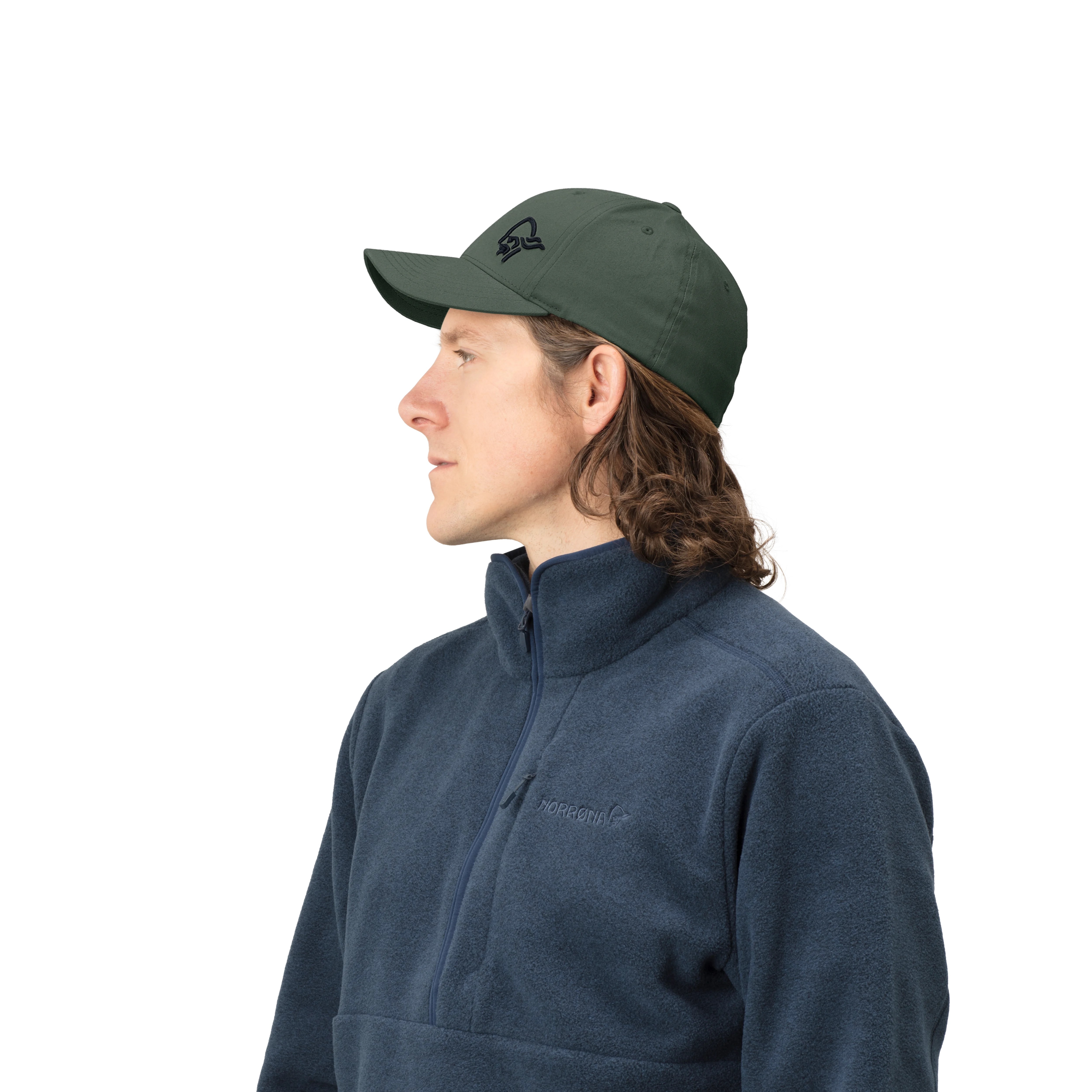 Norrøna /29 Flexfit Cap Olive Night/Caviar