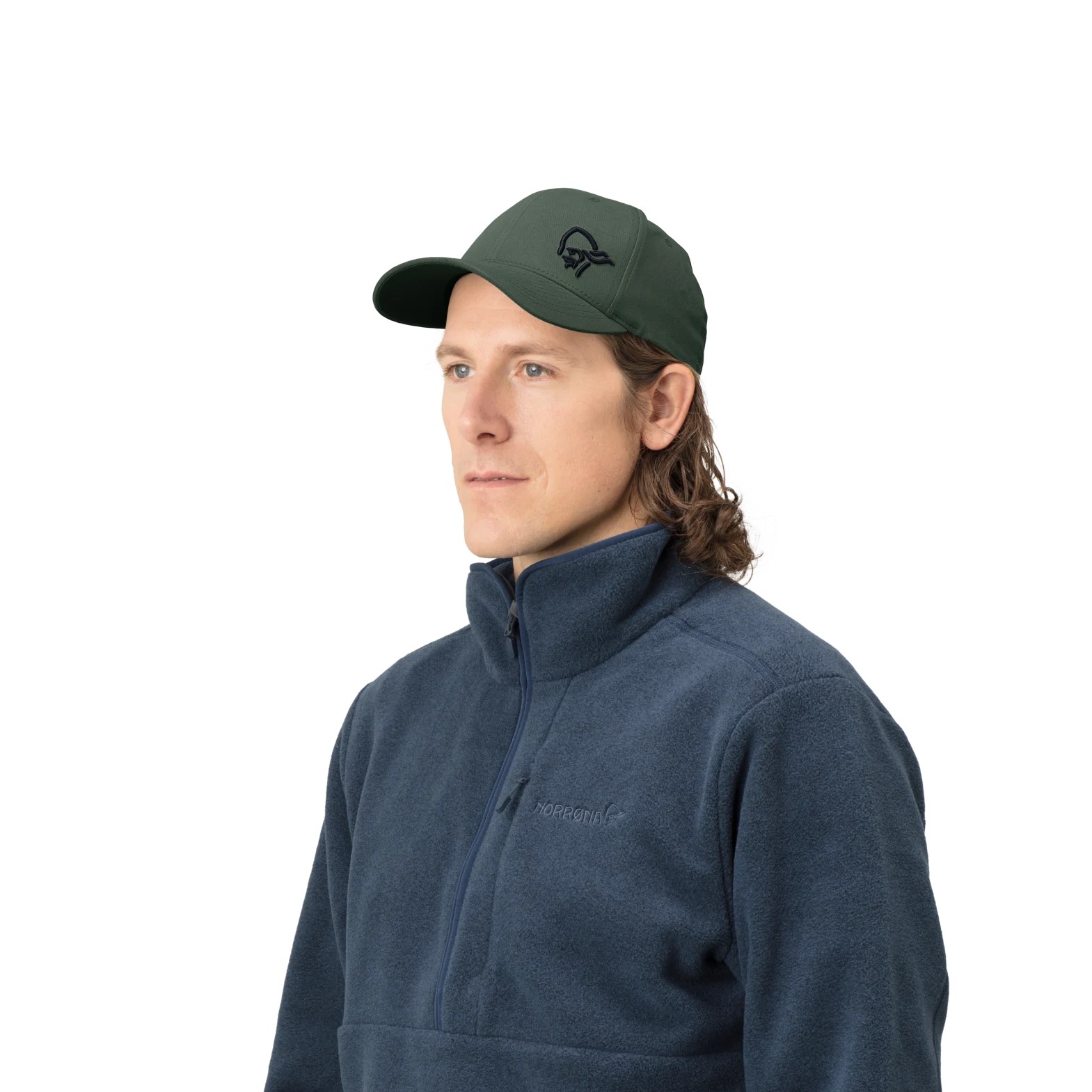 Norrøna /29 Flexfit Cap Olive Night/Caviar