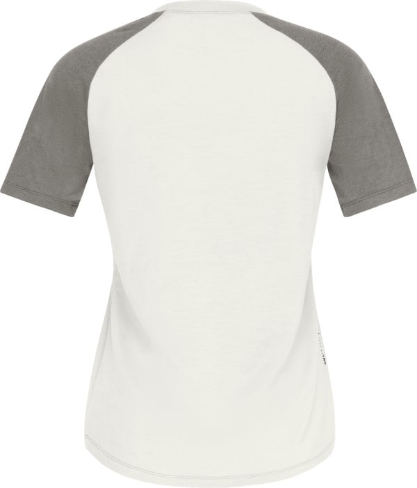Norrøna Pureull T-Shirt (W) Snowdrop/Castor Grey Utgått